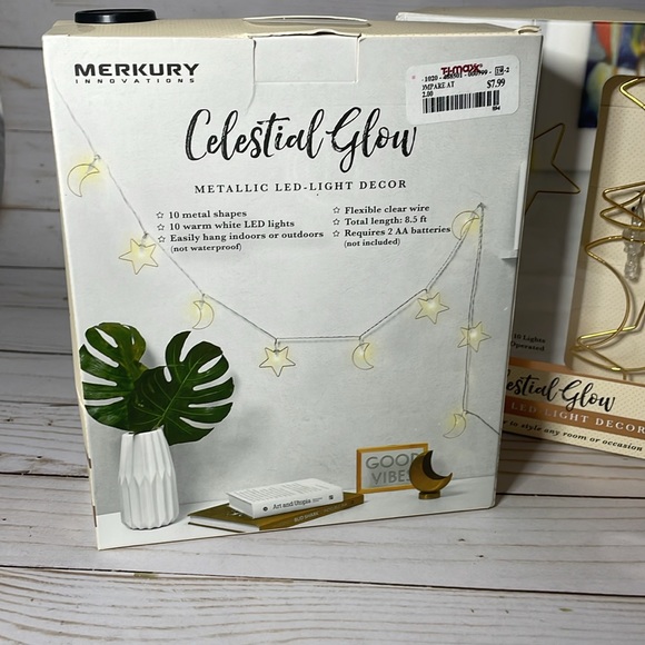 Mercury Innovations Celestial Glow Moon Star LED String Lights NEW (2 Boxes) - Picture 4 of 5